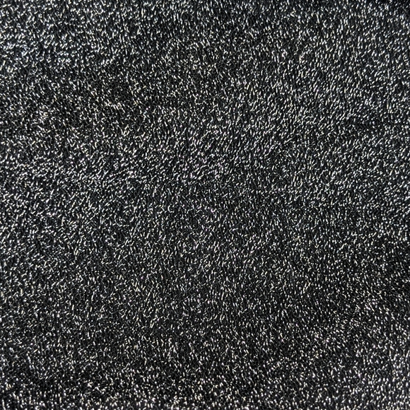 Silver Glitter Off Shoulder 3/4 Sleeve Jumpsuit - Picture 5 of 6